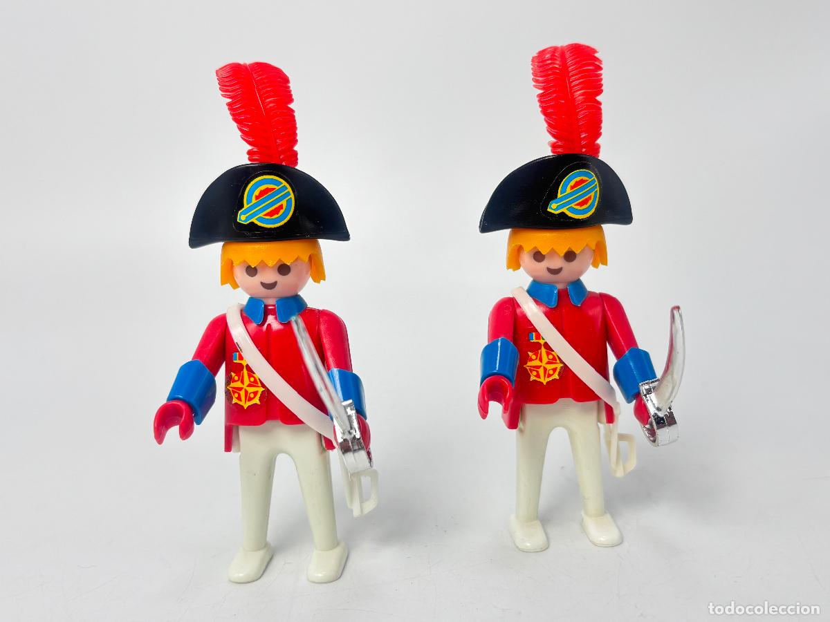 Playmobil: Playmobil 3544 lote capit&aacute;n guardia real con sable sombrero
