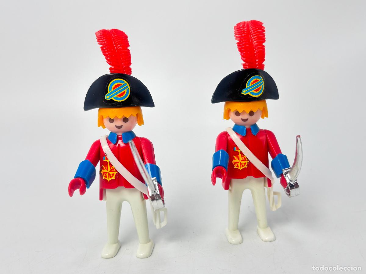 Playmobil: Playmobil 3544 lote capit&aacute;n guardia real con sable sombrero