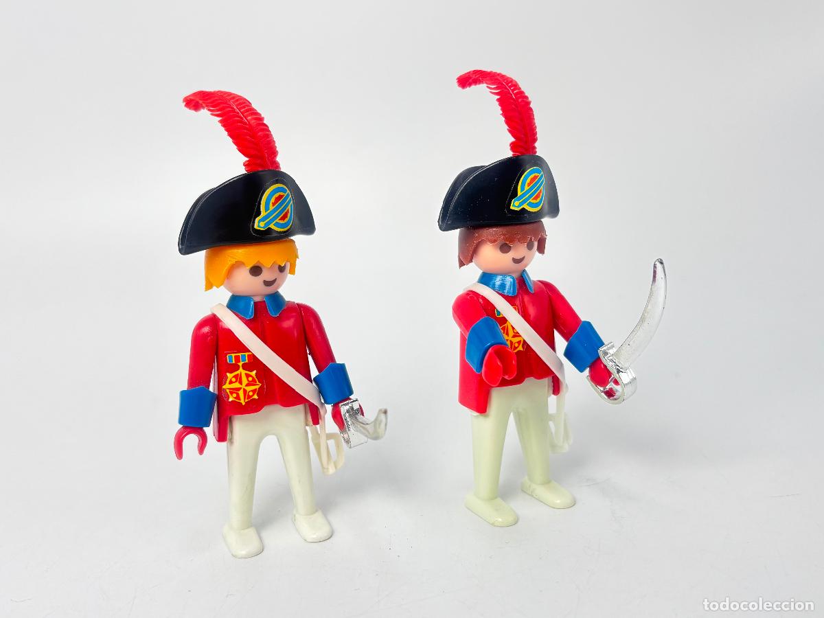 Playmobil: Playmobil 3544 lote capit&aacute;n guardia real con sable sombrero