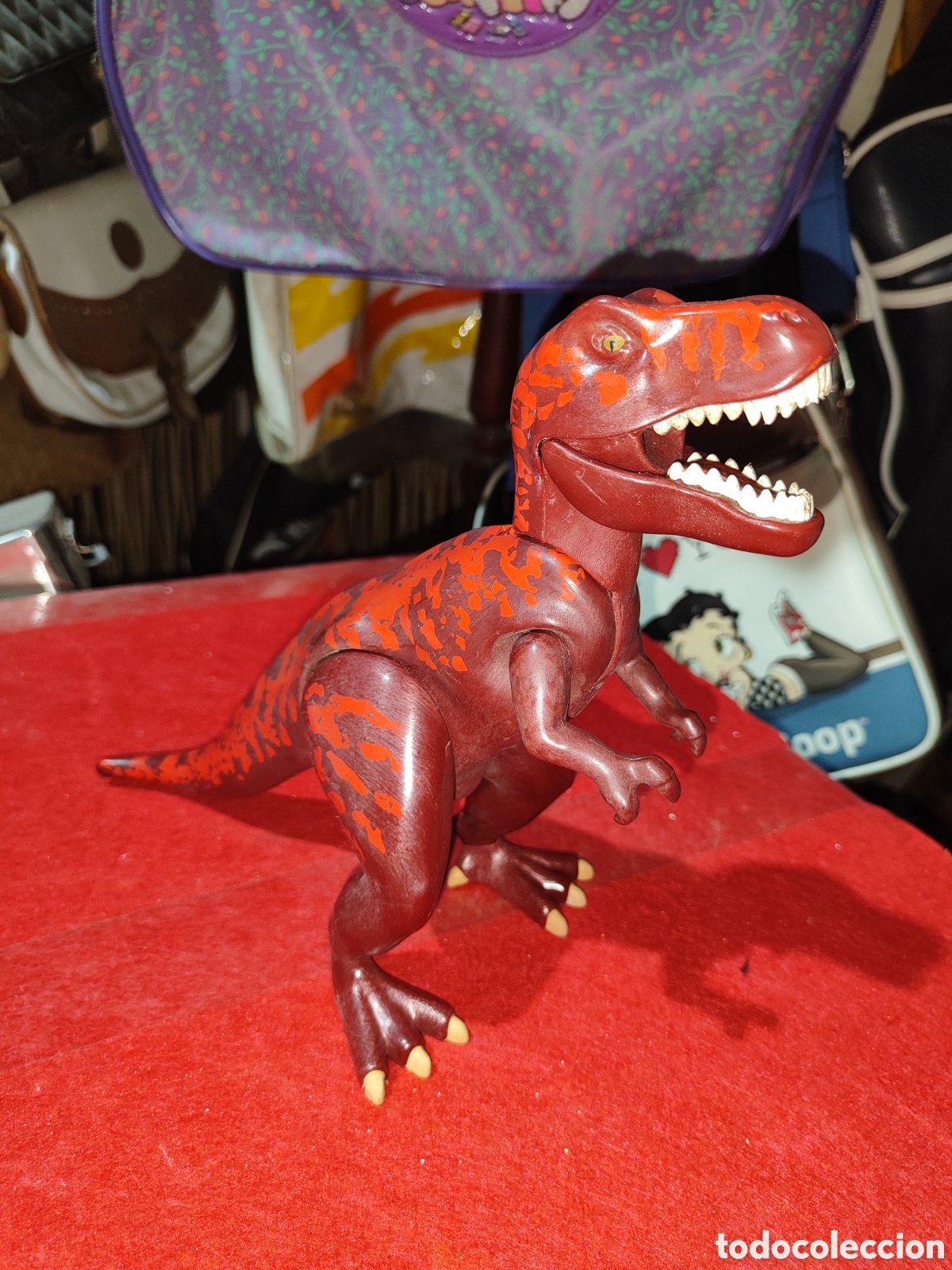 Playmobil: Original Dinosaurio Tiranosaurio Rex Rojo