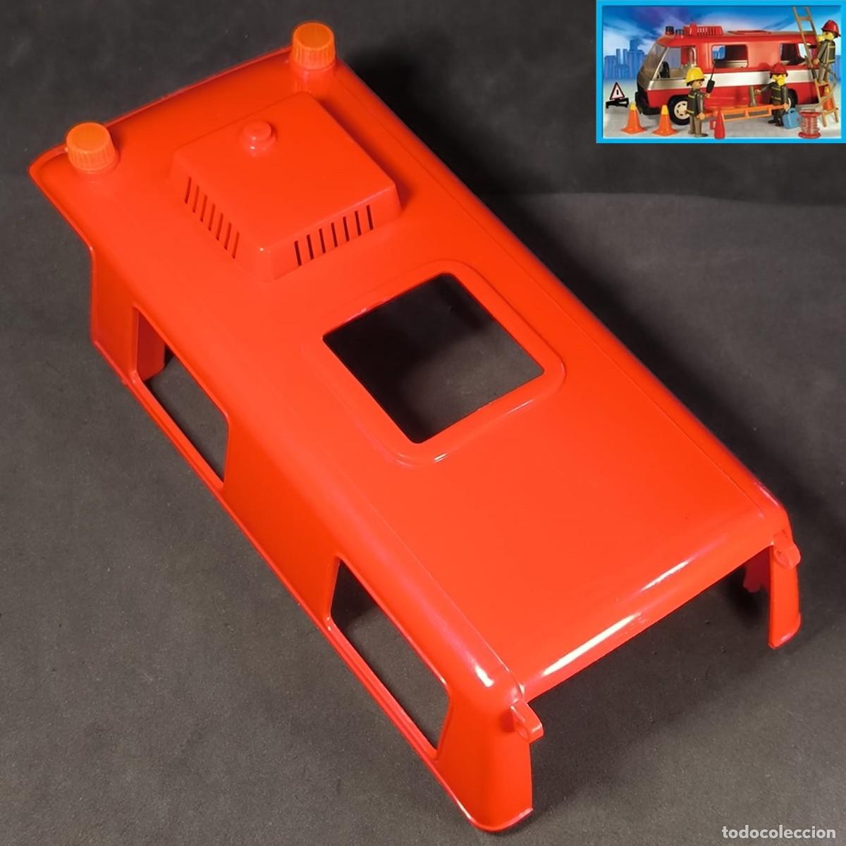 Playmobil: Playmobil techo rojo de furgon con sirenas ☼