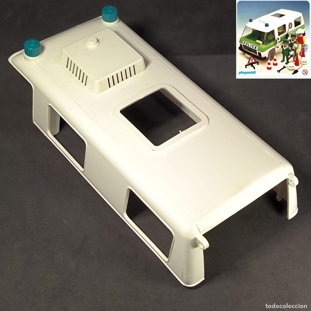 Playmobil: Playmobil techo blanco de furgon con sirenas ☼