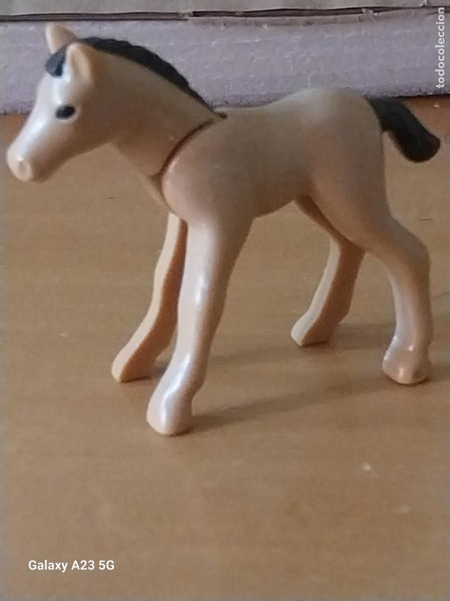 Playmobil: PLAYMOBIL POTRILLO POTRO BEBE CABALLO FIGURA ORIGINAL