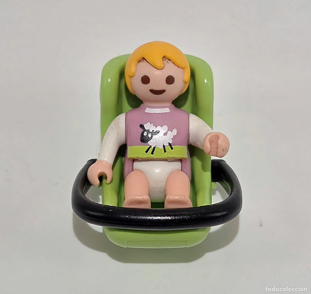 Playmobil: PLAYMOBIL BEBE CAMISETA ROSA OVEJA. 6660