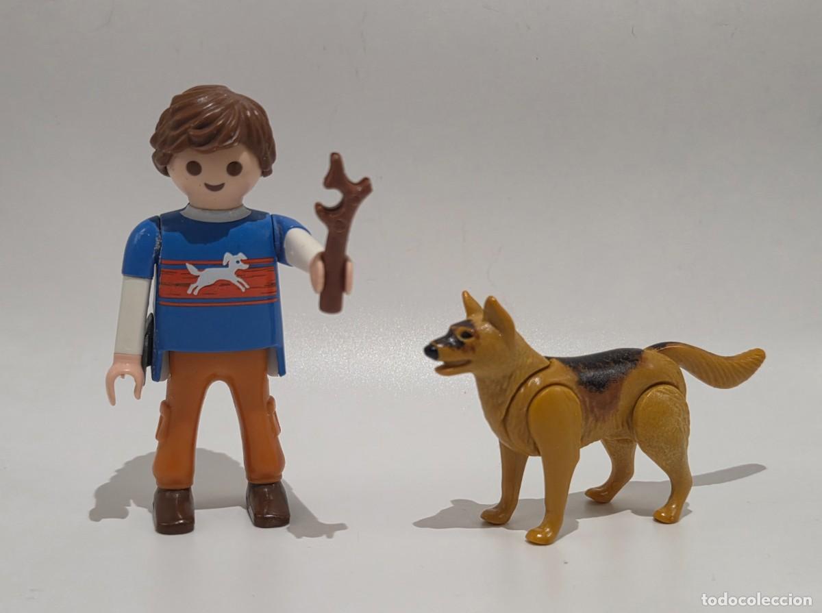 Playmobil: PLAYMOBIL ENTRENADOR PERROS CON PASTOR ALEMAN. 9279