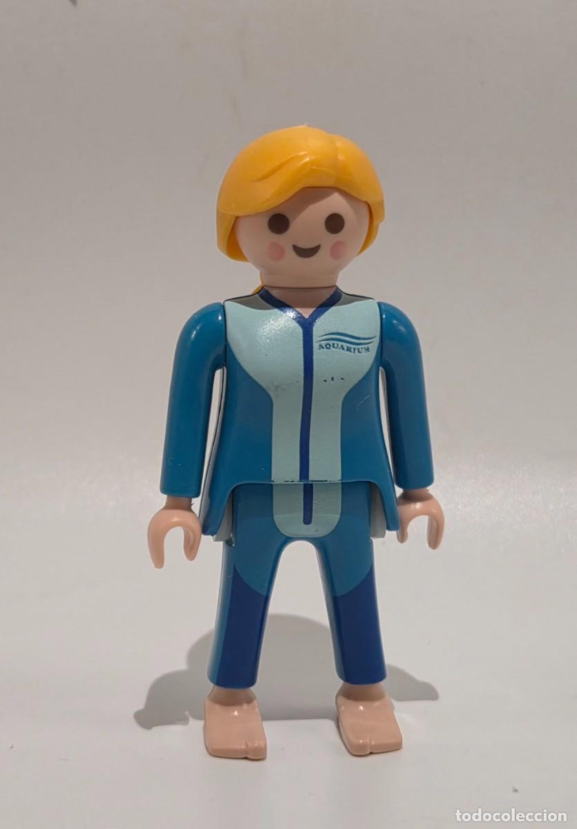 Playmobil: PLAYMOBIL SUBMARINISTA CUIDADORA ACUARIO REF. 9060