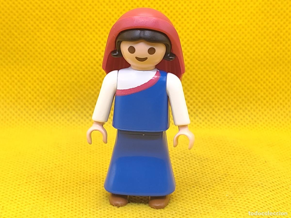 Playmobil: Playmobil Ni&ntilde;a pastora, aldeana, figura para Bel&eacute;n