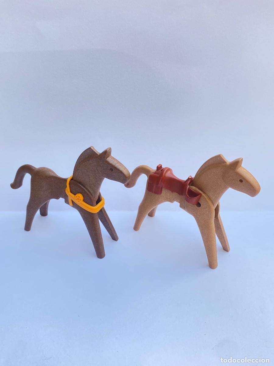 Playmobil: Playmobil pareja de caballos