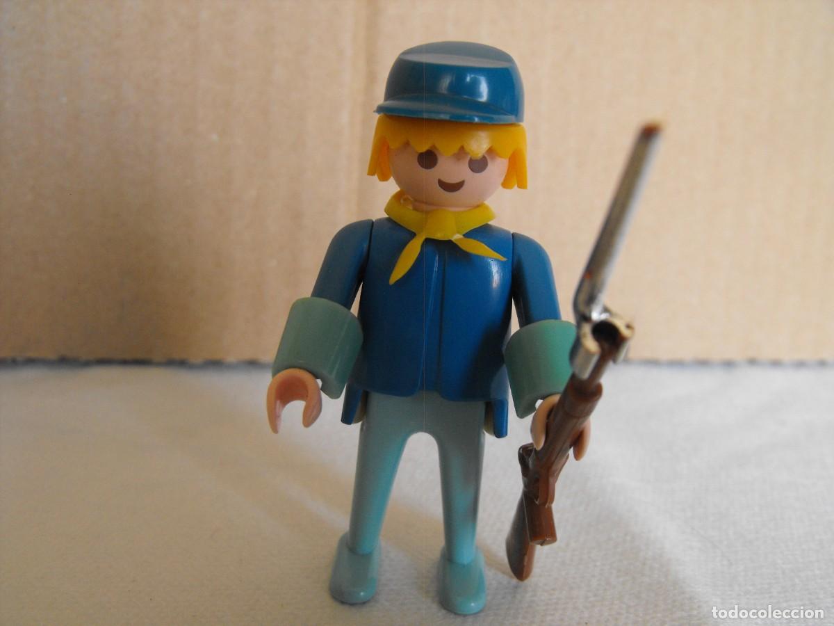 Playmobil: PLAYMOBIL. FAMOBIL. Soldado norteamericano. REf. 3242. Primera &eacute;poca.