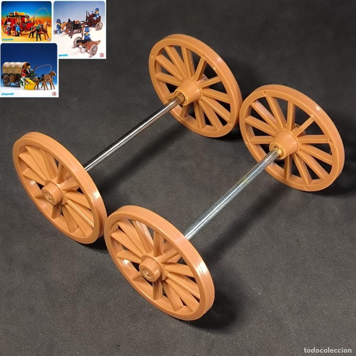 Playmobil: Playmobil dos ruedas carreta carro diligencia ☼