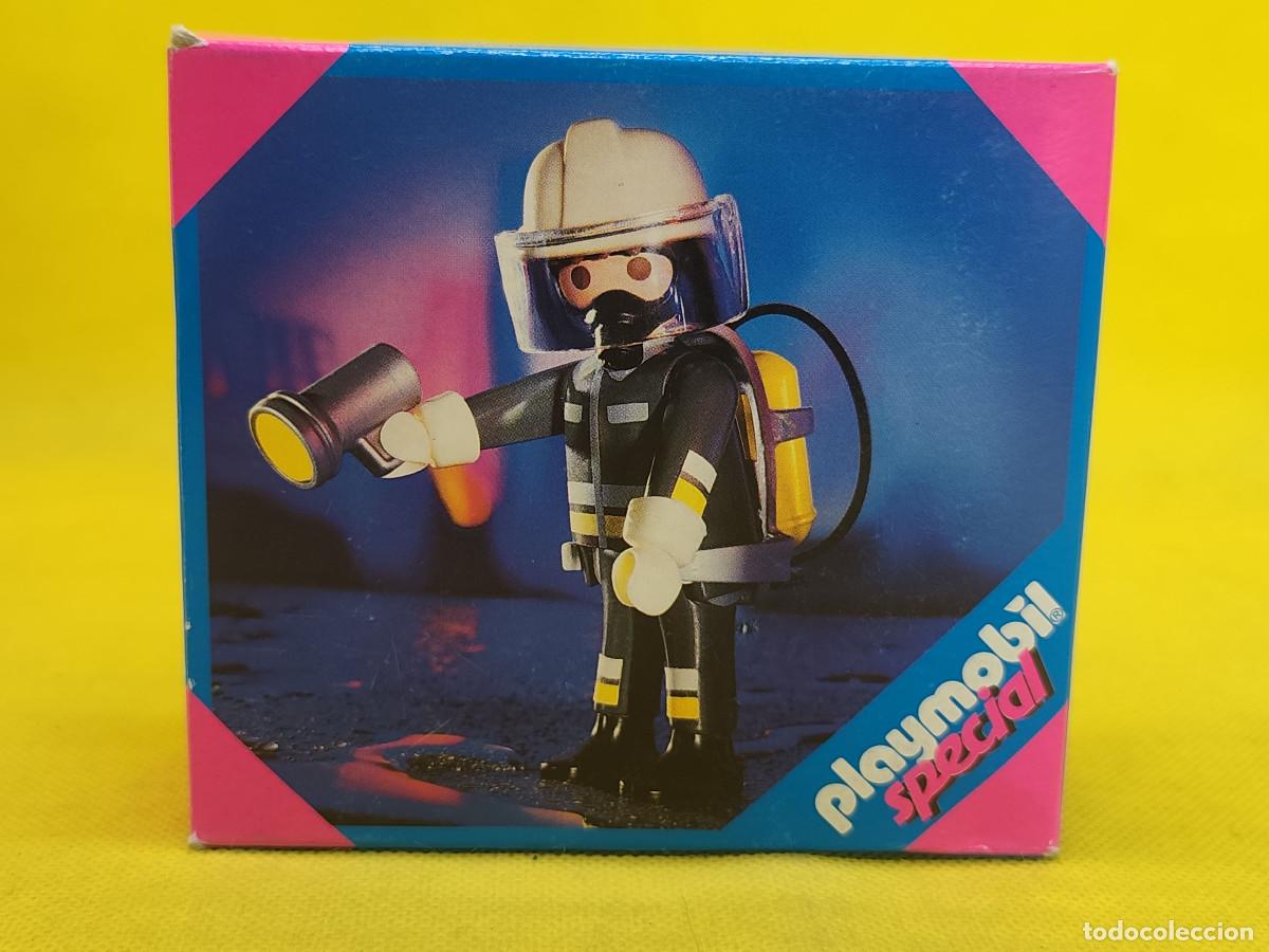 Playmobil: Playmobil Bombero con linterna Special REF 4608