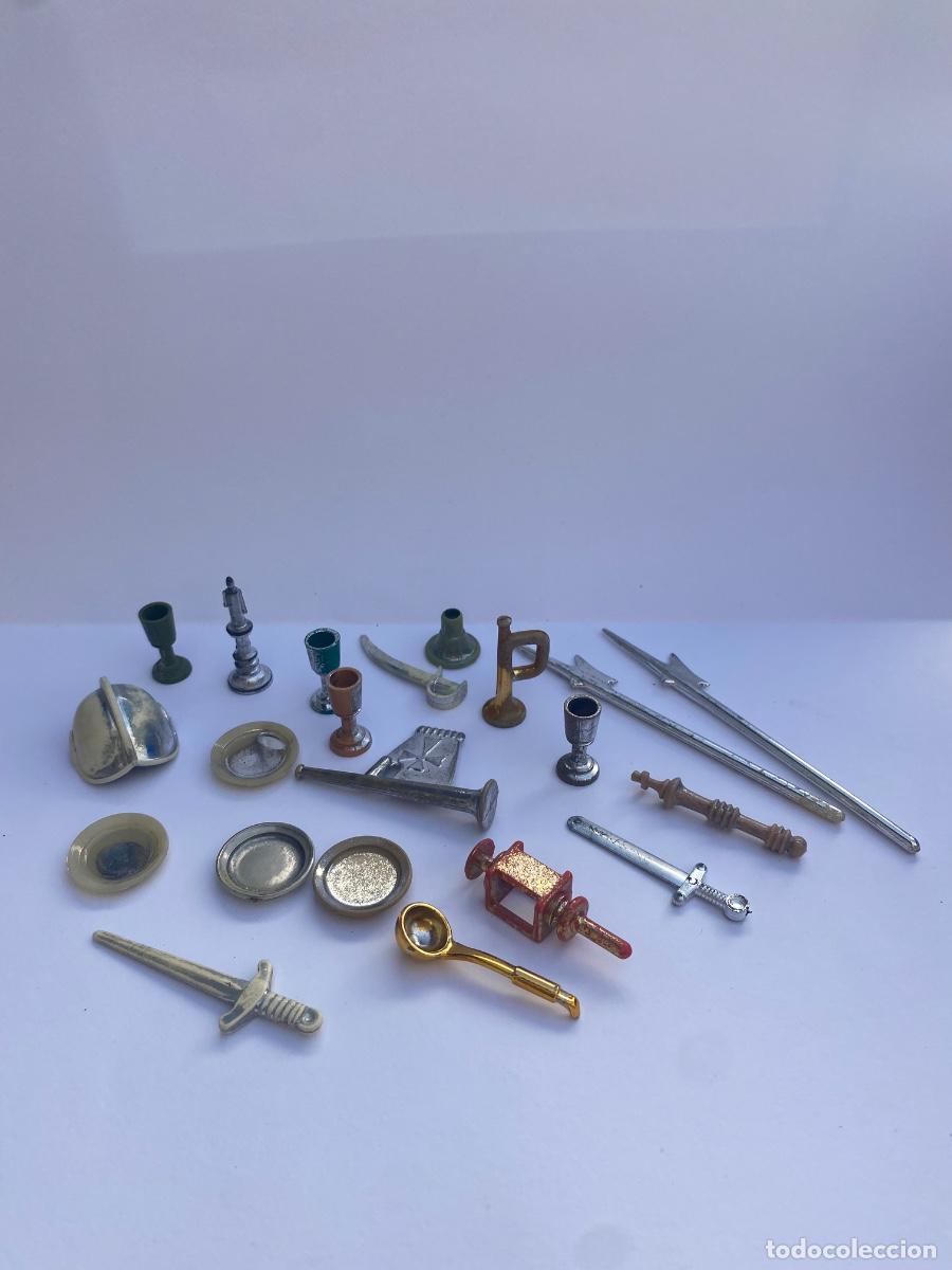 Playmobil: Playmobil lote de piezas cromadas