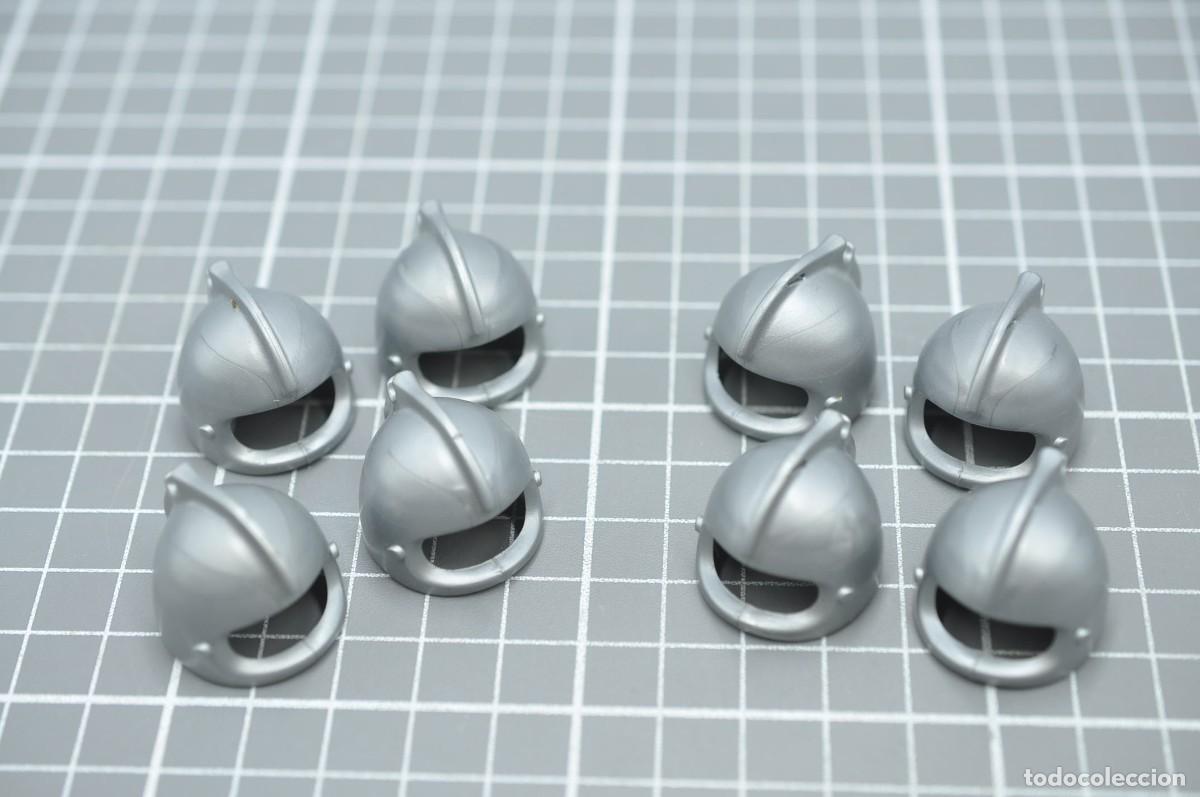 Playmobil: wsk041 Playmobil, 8 cascos sin visera