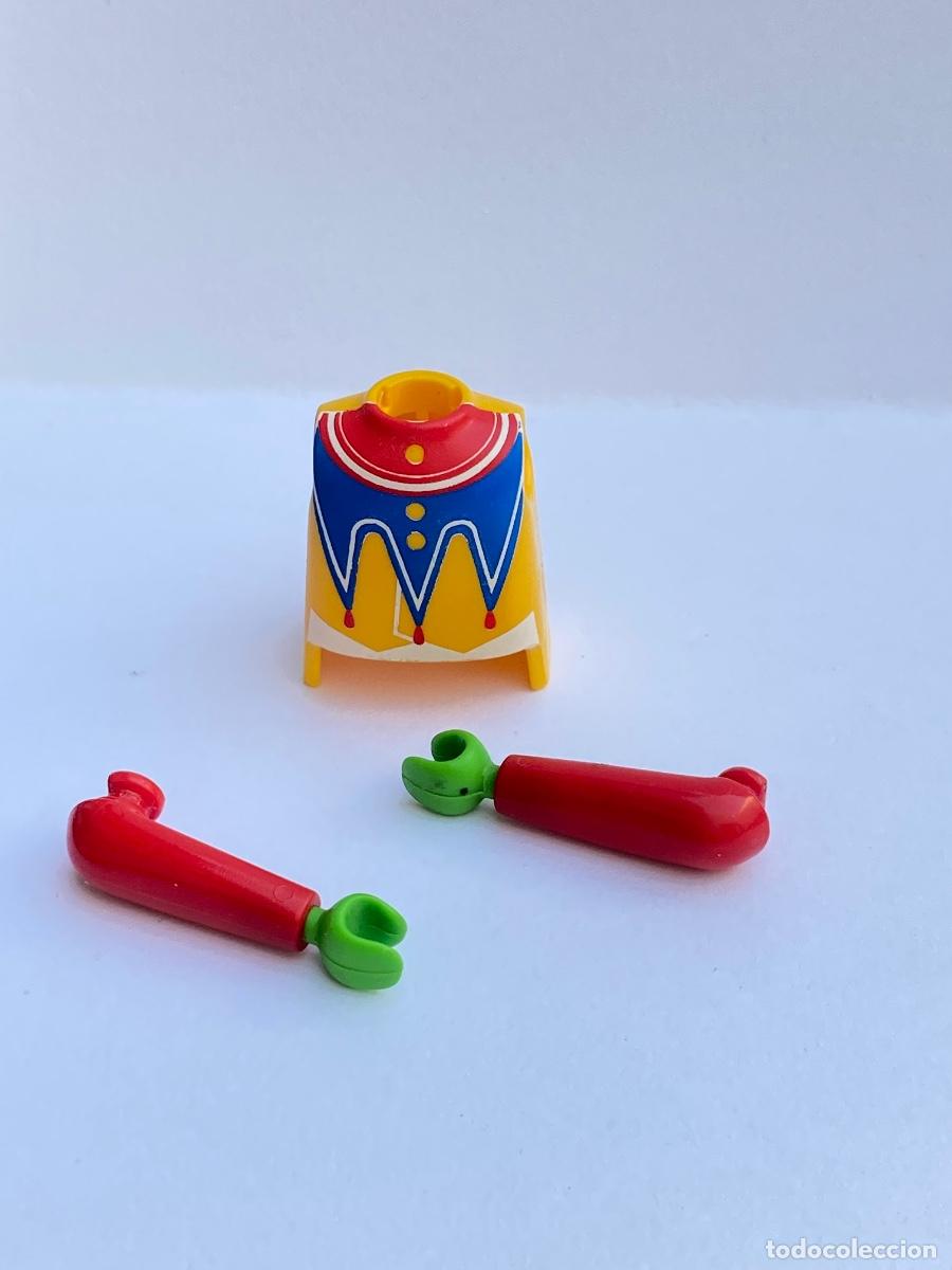 Playmobil: Playmobil torso y brazos de payaso