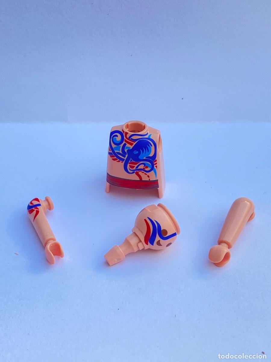 Playmobil: Playmobil lote piezas tatuadas