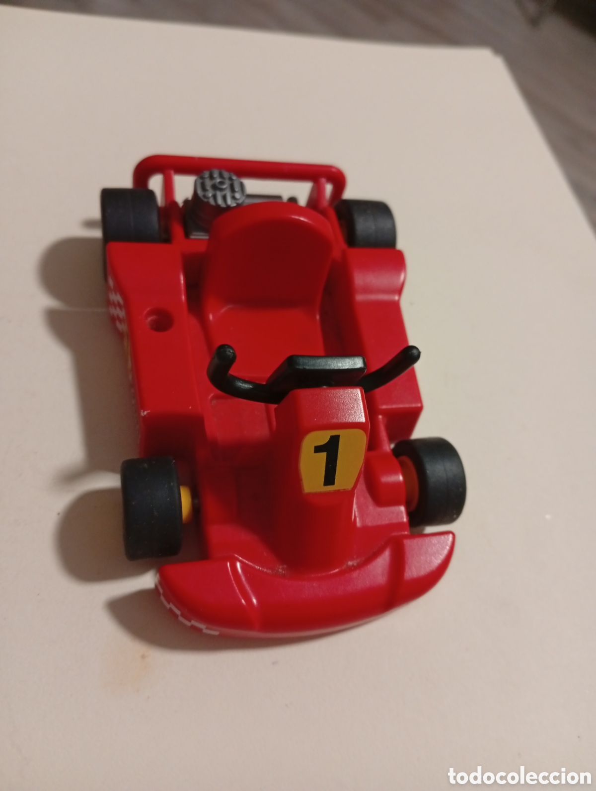 Playmobil: Coche carreras Playmobil buen estado