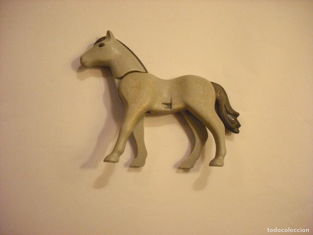 Playmobil: PLAYMOBIL FIGURA DE CABALLO GRIS