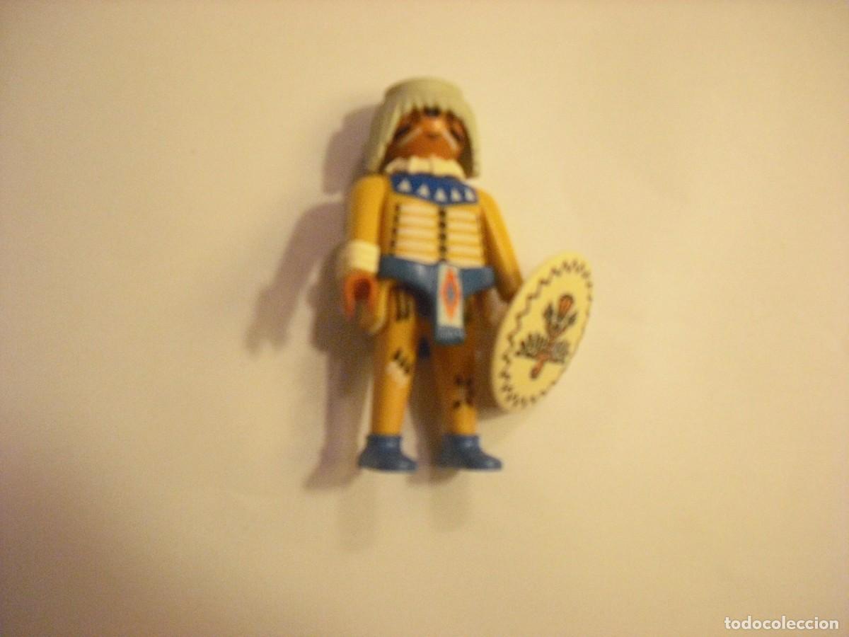 Playmobil: PLAYMOBIL FIGURA DE INDIO NATIVO AMERICANO CON ESCUDO