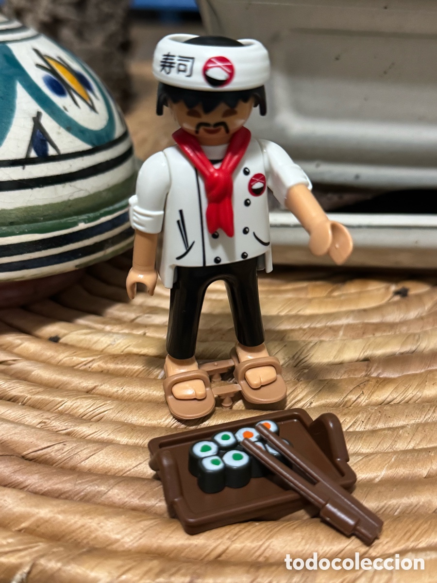 Playmobil: Playmobil Cocinero Sushi Serie 13