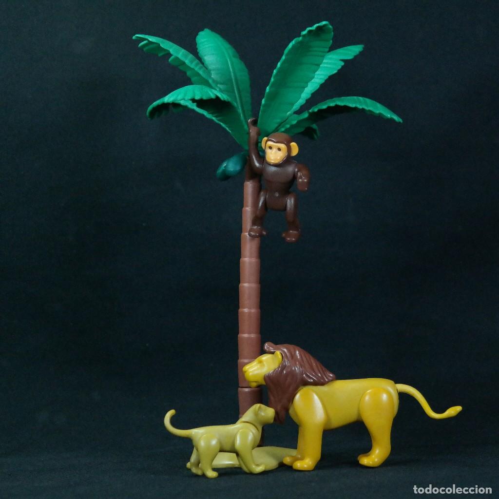 Playmobil: Playmobil palmera con leones y mono ☼