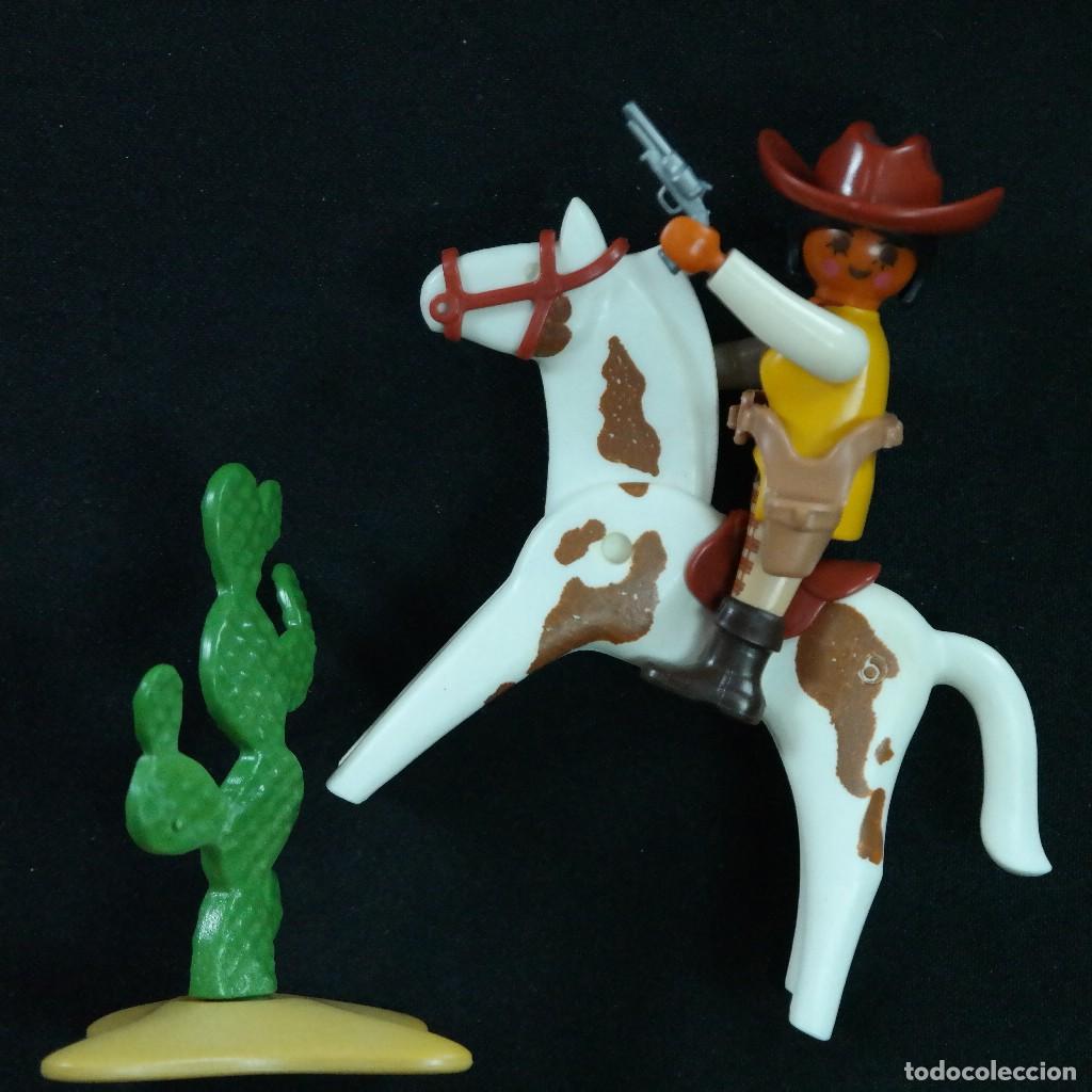 Playmobil: Playmobil vaquera con caballo☼