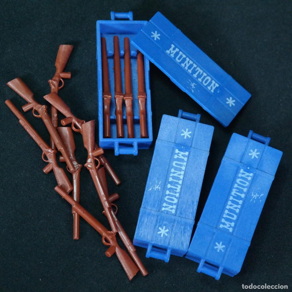 Playmobil: Playmobil tres cajas con rifles ☼