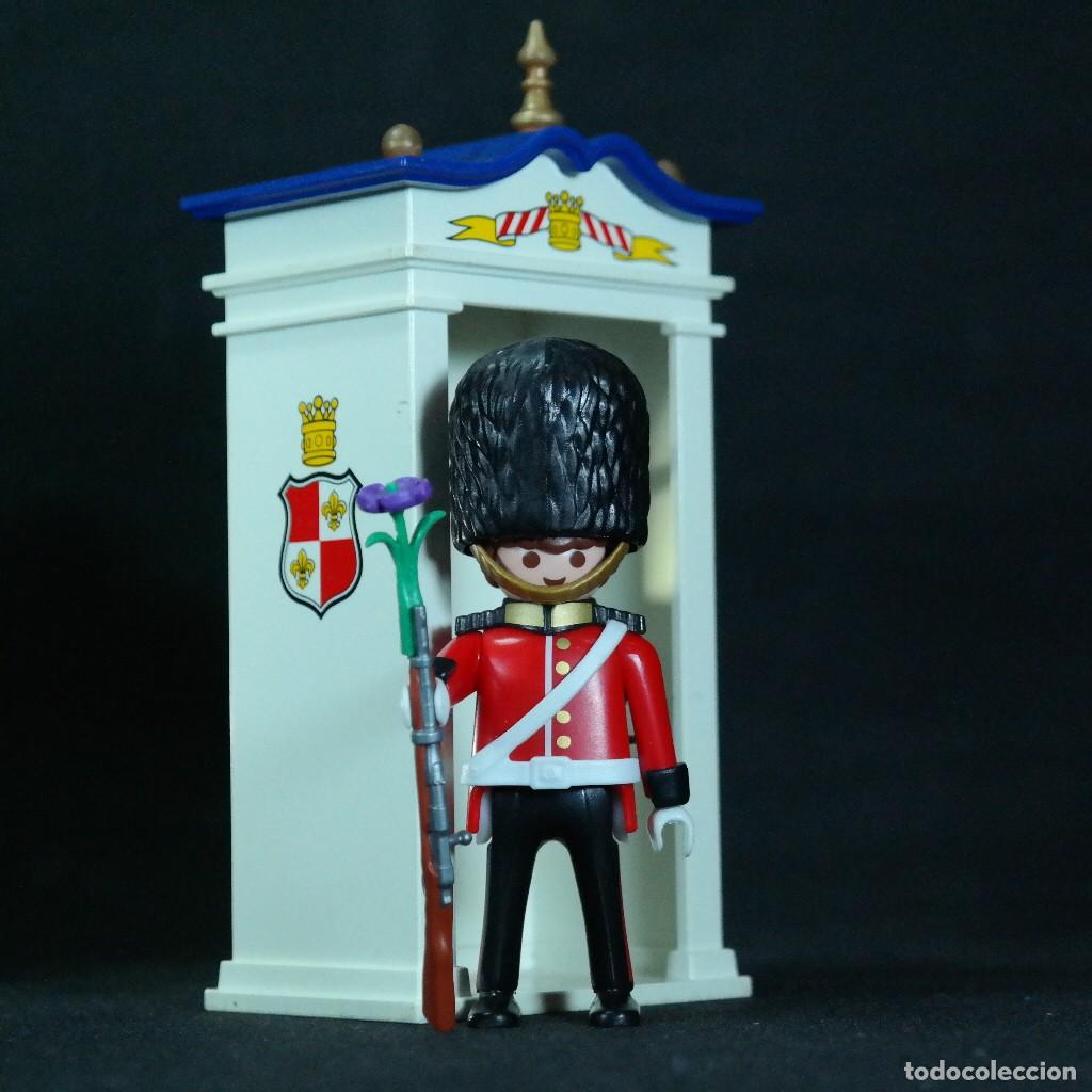 Playmobil: Playmobil soldado ingles con garita ☼