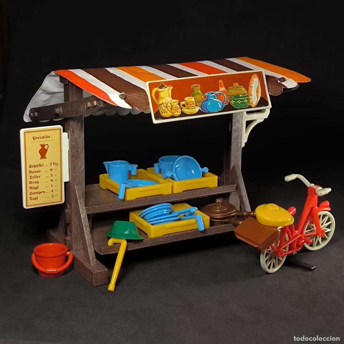 Playmobil: Playmobil puesto de mercado con accesorios ☼
