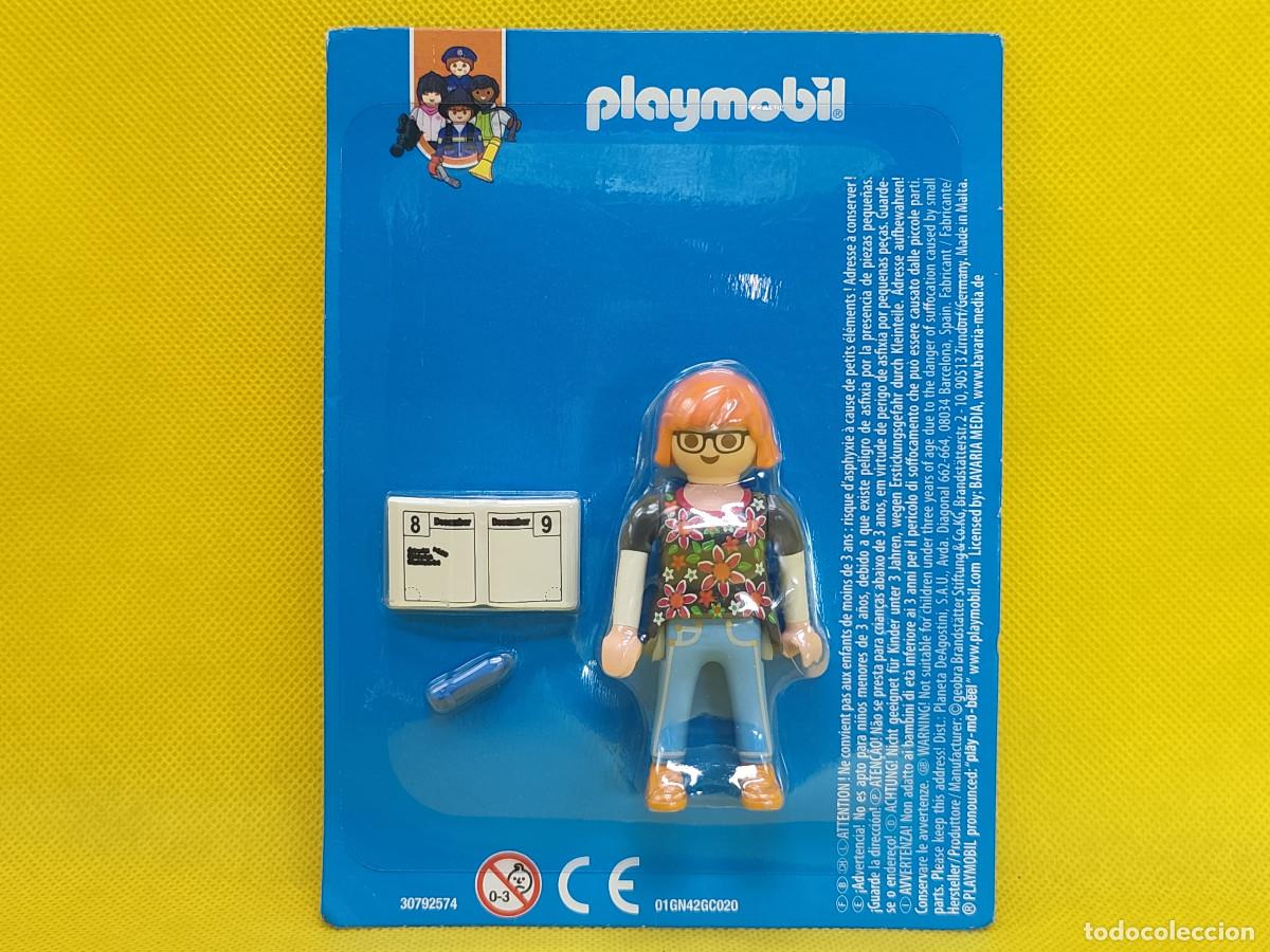 Playmobil: Playmobil profesora, bibliotecaria, colecci&oacute;n planeta profesiones