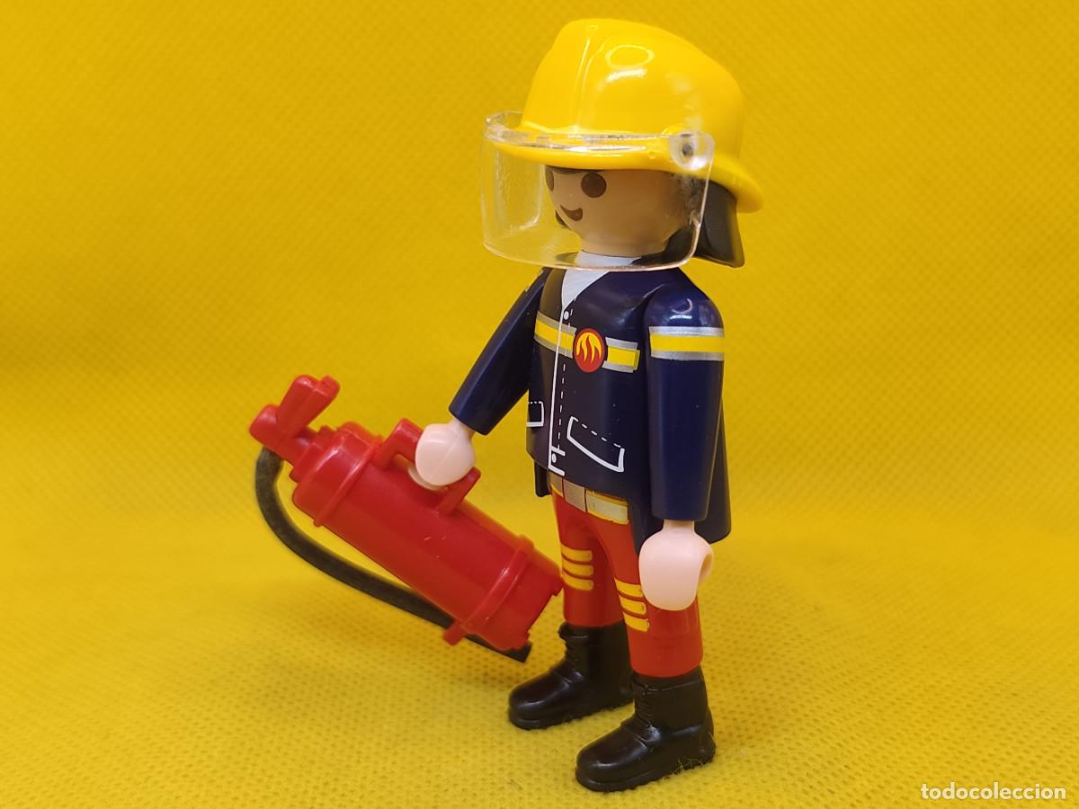 Playmobil: Playmobil Bombero con casco amarillo - Foto 2