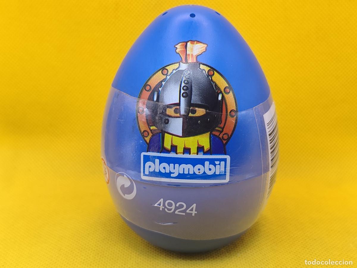 Playmobil: Playmobil Caballero Flor de Lis Huevo azul REF 4924