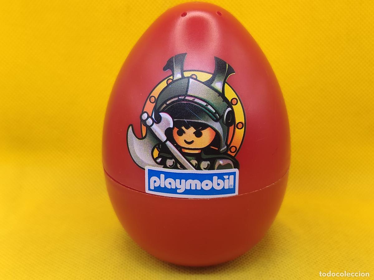 Playmobil: Playmobil Caballero medieval negro en huevo REF 4917