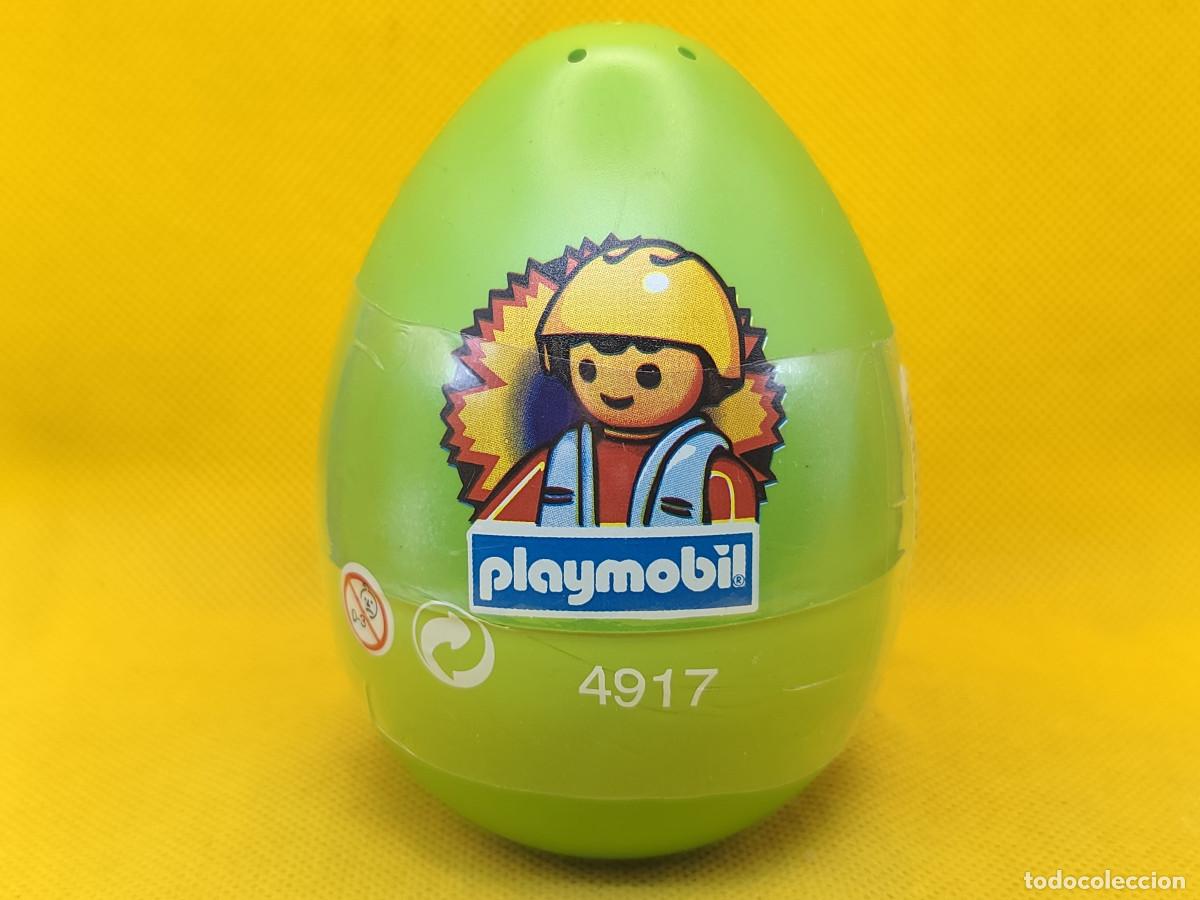 Playmobil: Playmobil Huevo ni&ntilde;o con car REF 4917