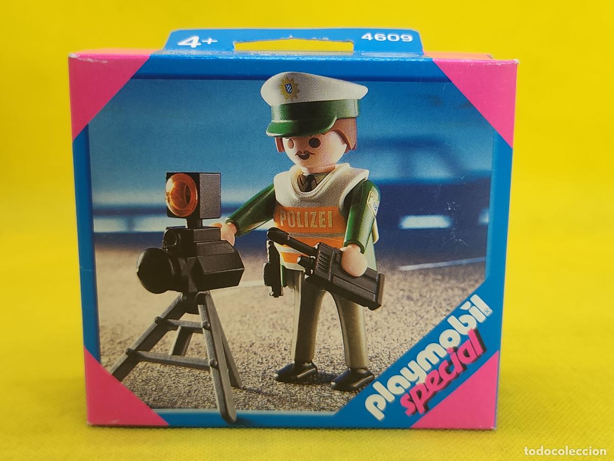 Playmobil: Playmobil Polic&iacute;a con radar Special REF 4609