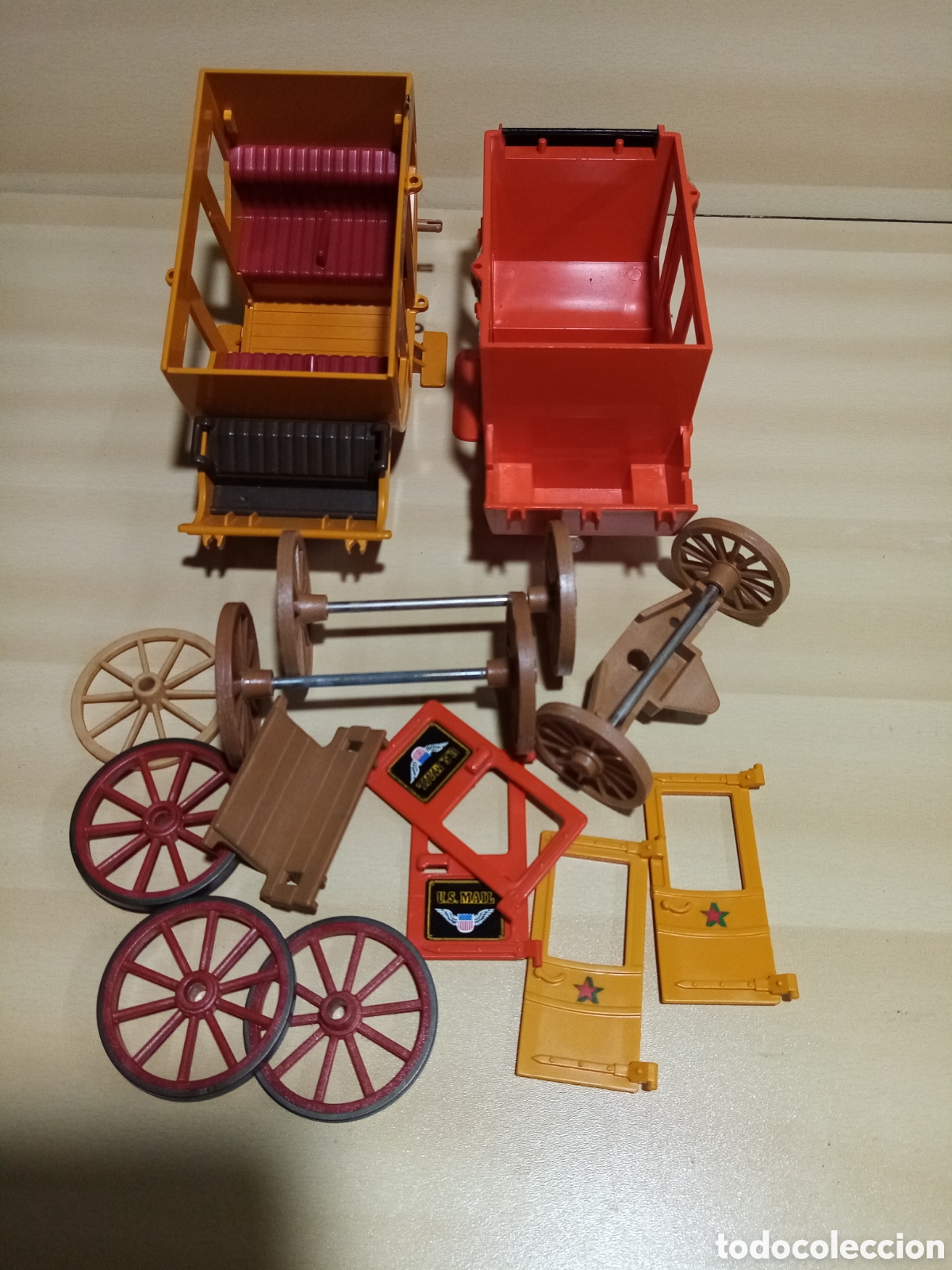 Playmobil: Playmobil lote despiece diligencia oeste western