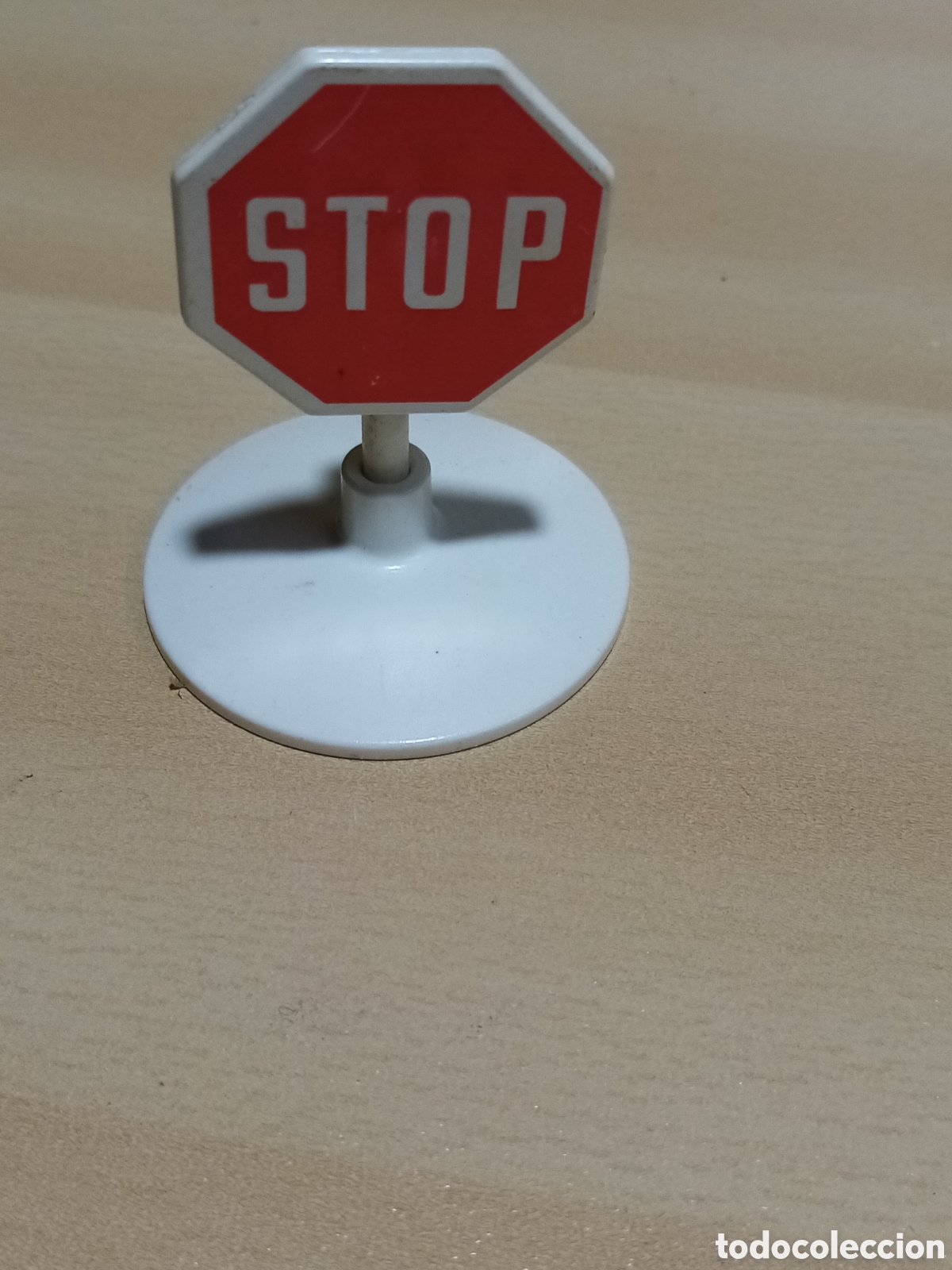 Playmobil: Playmobil se&ntilde;al tr&aacute;fico obra carretera