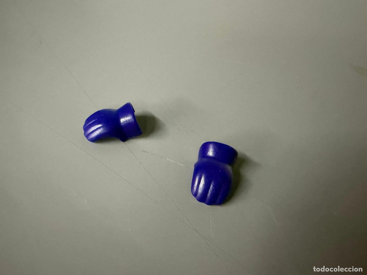 Playmobil: playmobil 2 guantes manoplas nieve azul