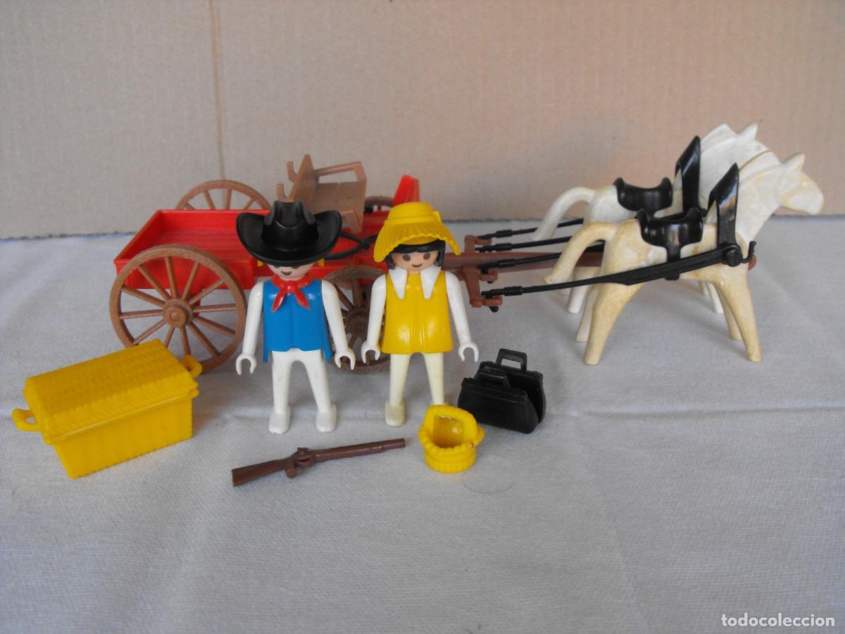 Playmobil: PLAYMOBIL. Carreta del oeste. De la Ref. 3587. Primera &eacute;poca. - Foto 1