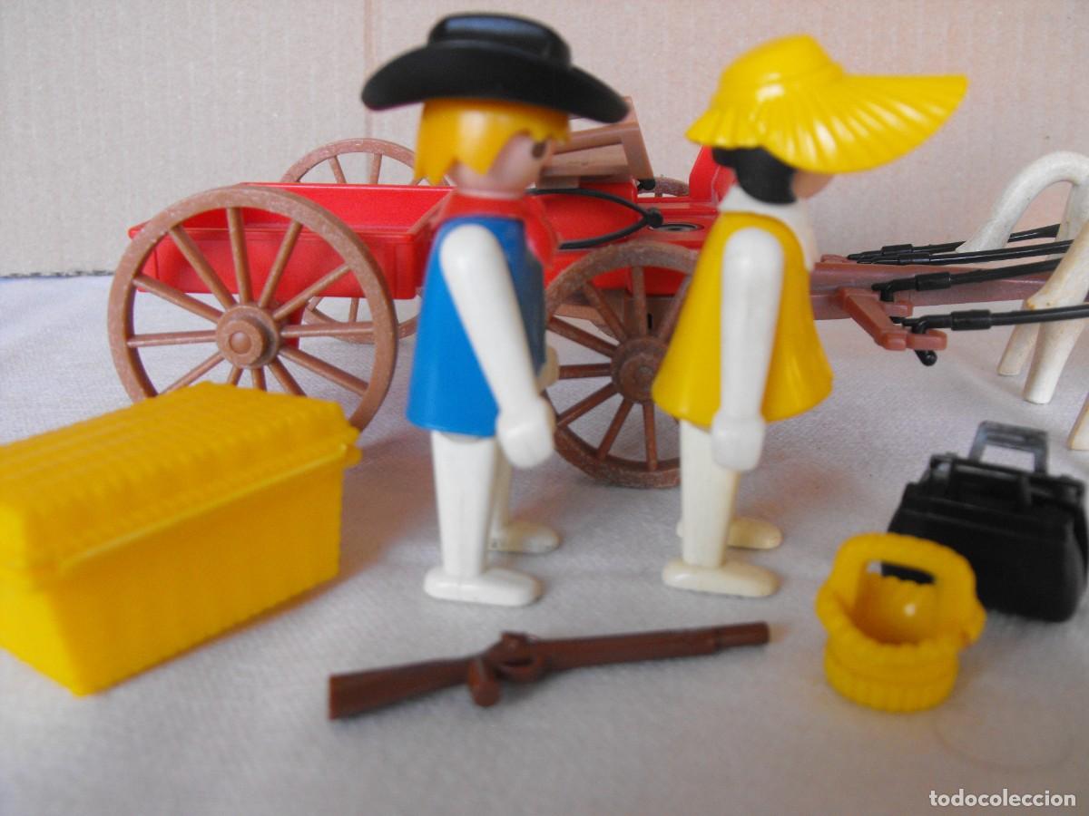 Playmobil: PLAYMOBIL. Carreta del oeste. De la Ref. 3587. Primera &eacute;poca. - Foto 2