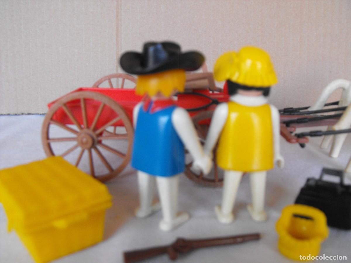 Playmobil: PLAYMOBIL. Carreta del oeste. De la Ref. 3587. Primera &eacute;poca. - Foto 3