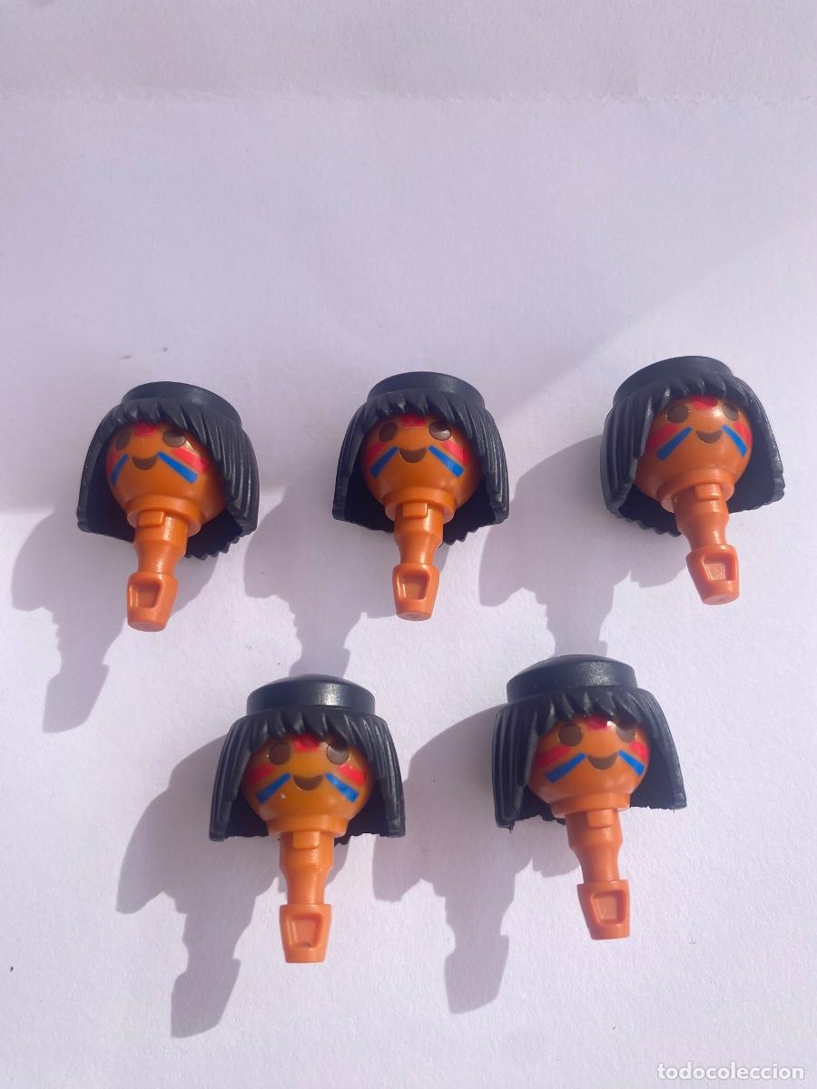 Playmobil: Playmobil lote de cabezas