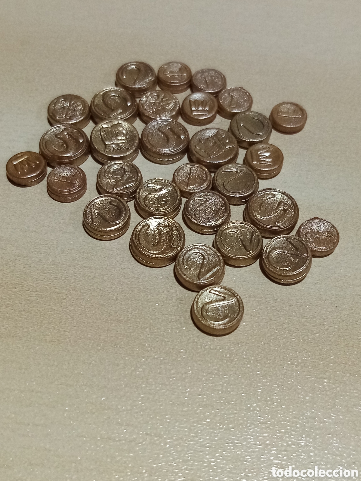Playmobil: Playmobil lote 30 monedas oro