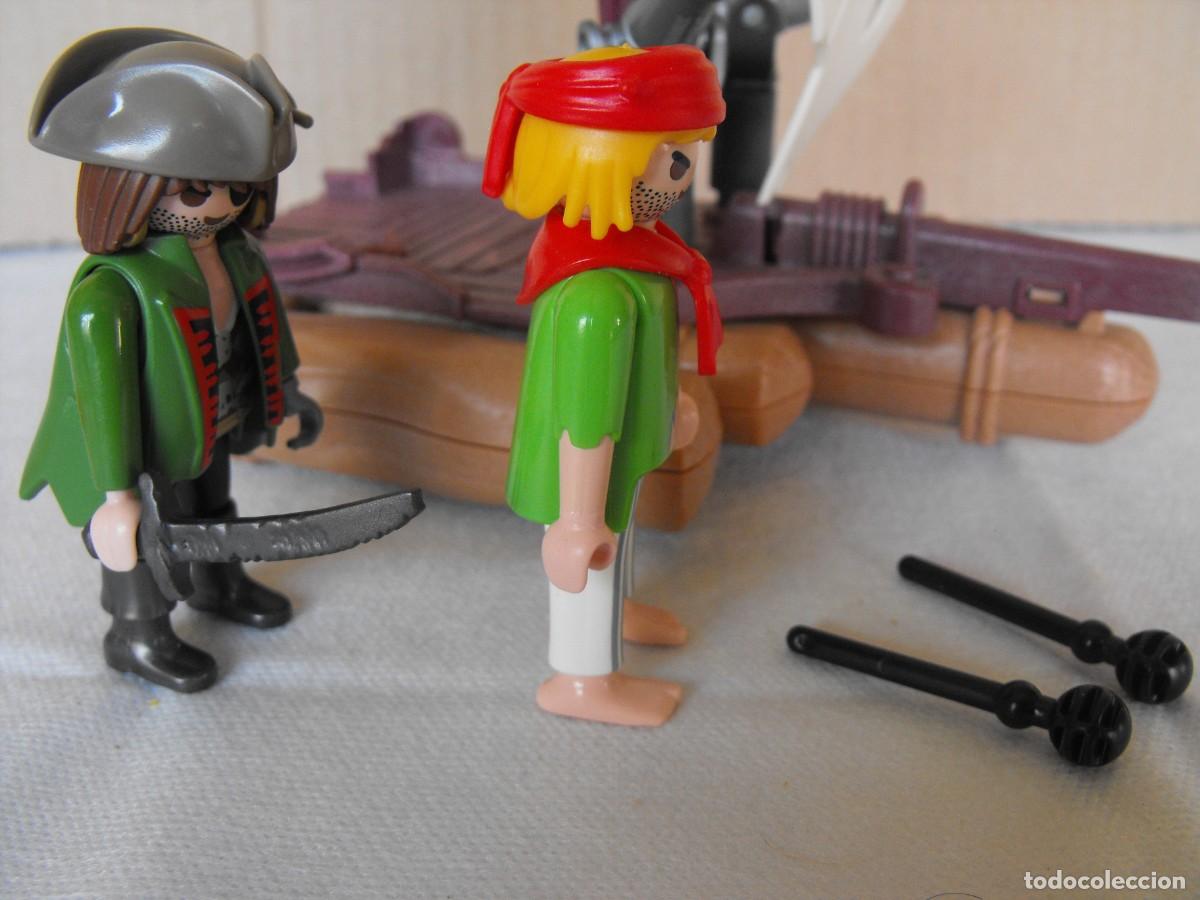 Playmobil: PLAYMOBIL. Balsa con piratas. Ref. 6682. - Foto 2