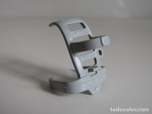Playmobil: DIFICIL MOCHILA GRIS PARA BOMBONAS OXIGENO BOMBEROS ANTIGUOS PLAYMOBIL