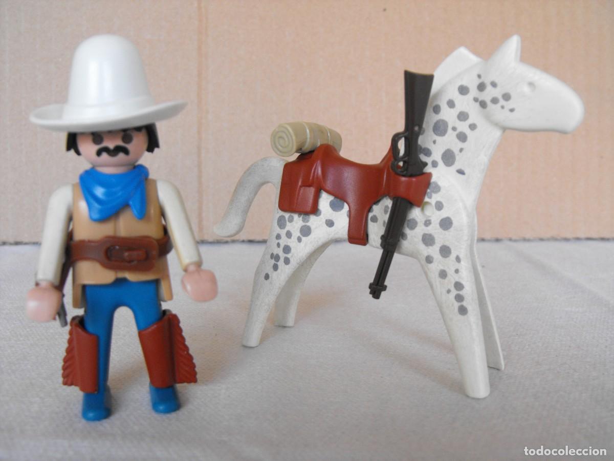 Playmobil: PLAYMOBIL. Vaquero del oeste a caballo.