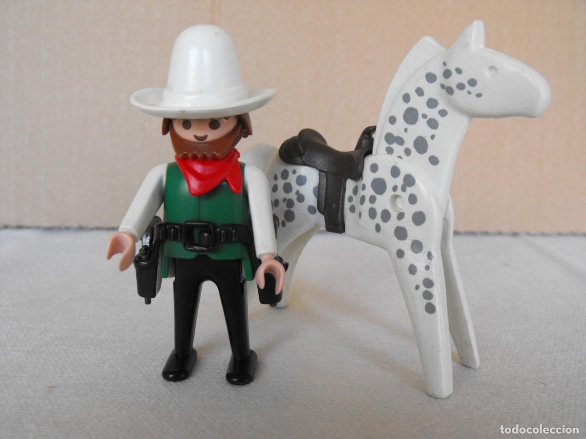 Playmobil: PLAYMOBIL. Vaquero del oeste a caballo.