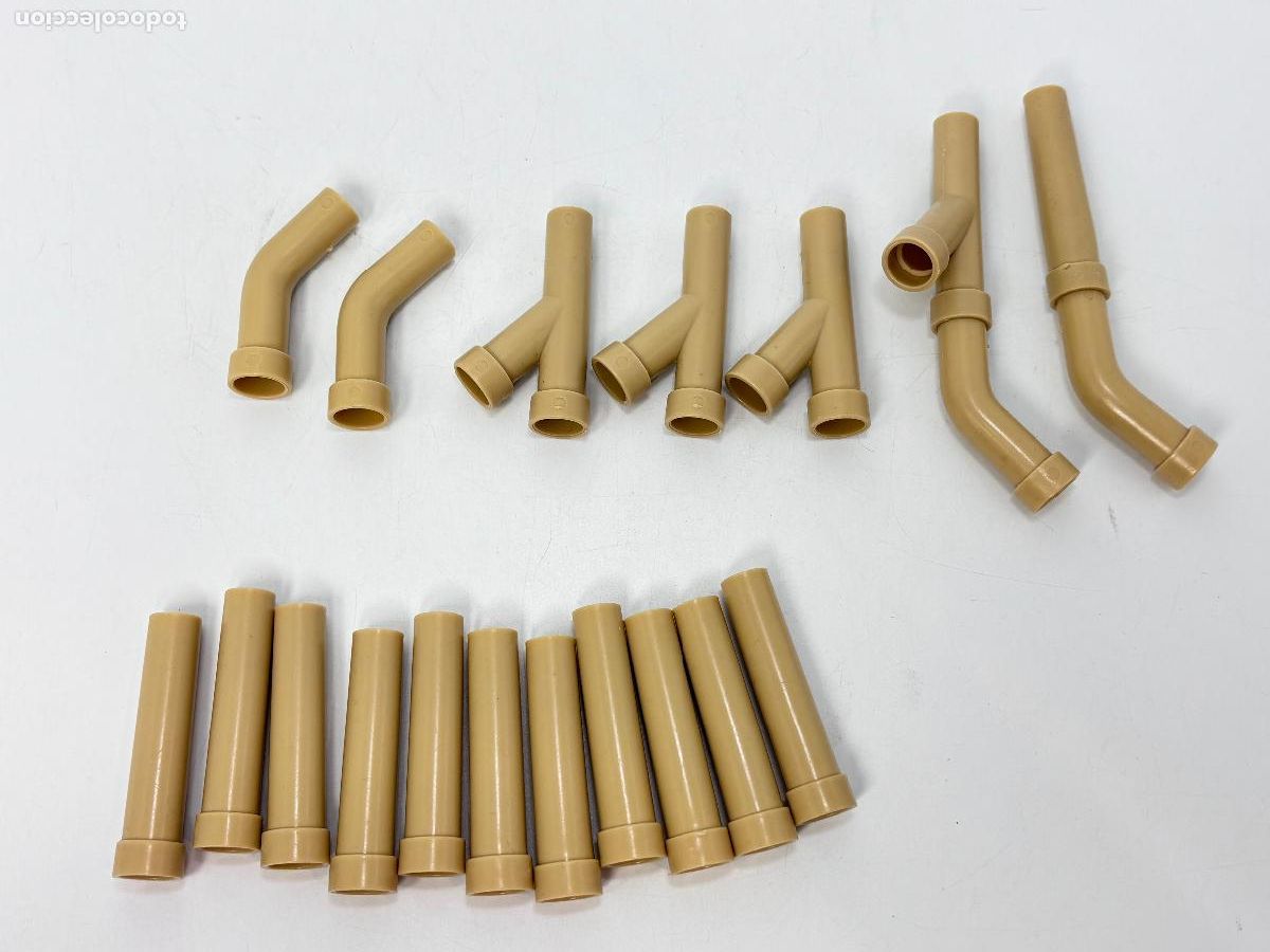Playmobil: Playmobil lote tuber&iacute;a de obra beige