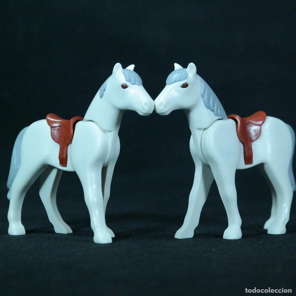 Playmobil: Playmobil dos caballos blancos ☼