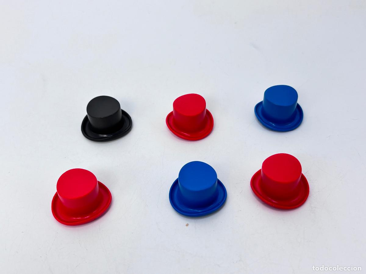 Playmobil: Playmobil lote sombrero copa negro rojo azul