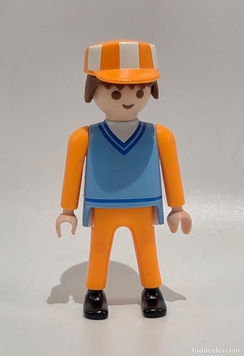 Playmobil: PLAYMOBIL CHICO OBRERO MOZO BASURERO REF. 3185, 3187, 3196, 3257, 4418